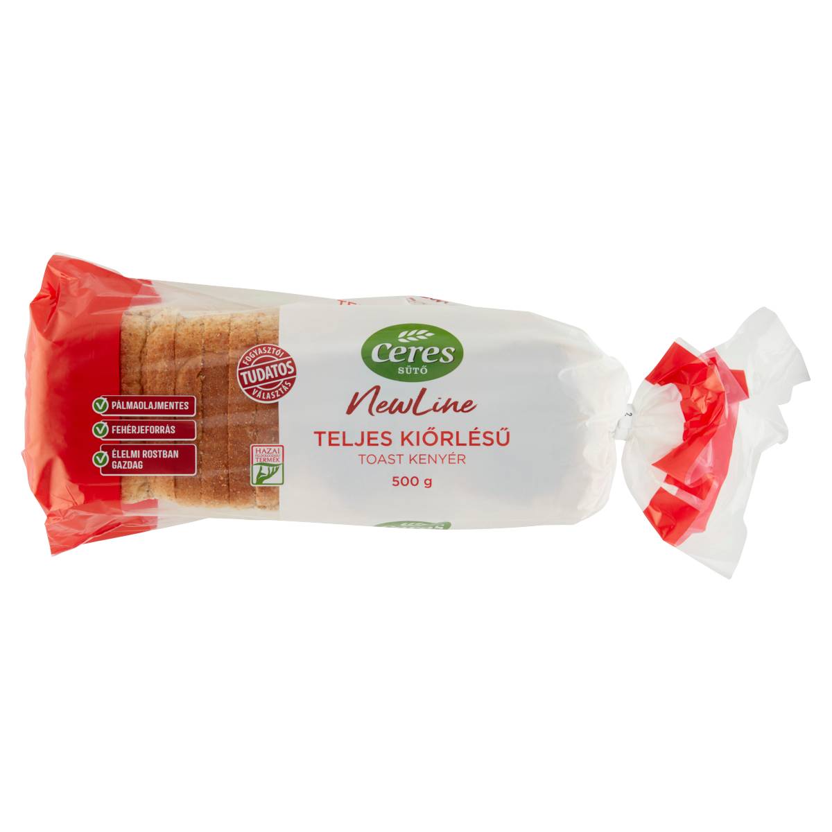 NewLine Teljes kiőrlésű toast kenyér 500g